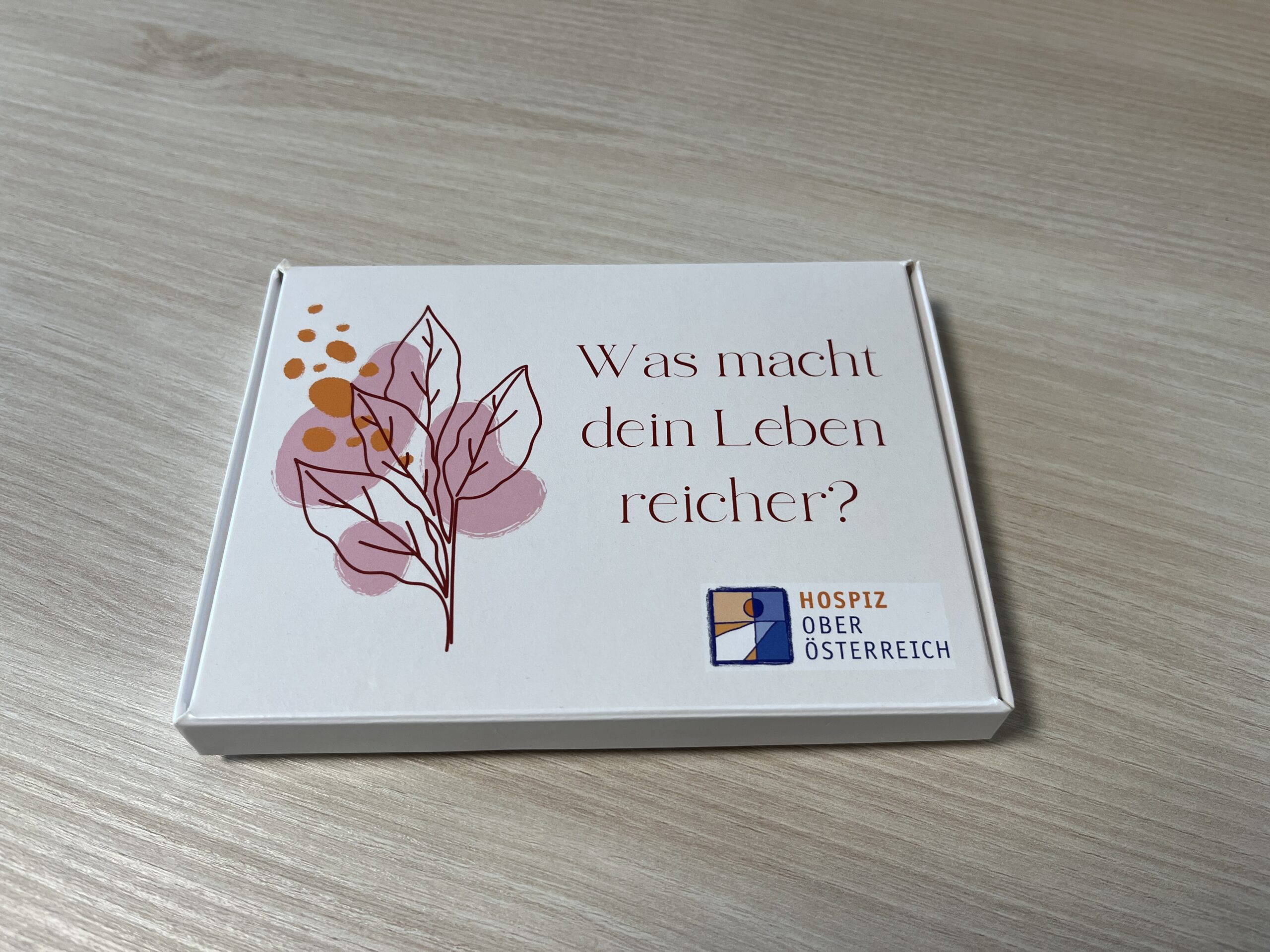 Kartenset des Landesverbandes Hospiz OÖ im Postkartenformat